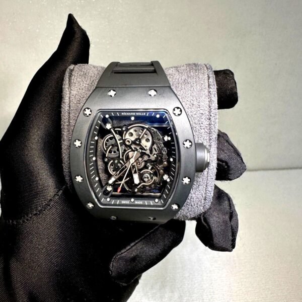 RICHARD MILLE RM 055 Black super clone 1:1 Slim watch with complete working