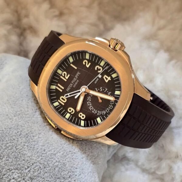 Patek Philippe Aquanaut BROWN DIAL WITH CRONO SUPER CLONE WATCH