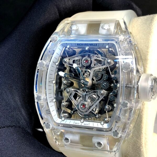 Richard Mille RM 56-02 Tourbillon transparent Sapphire super clone 1:1 watch