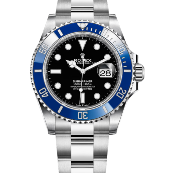 ROLEX SUBMARINER BLUE BEZEL BLACK DIAL SUPER CLONE WATCH