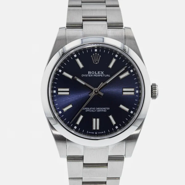 Rolex oyster perpetual 2020 blue dial super clone watch