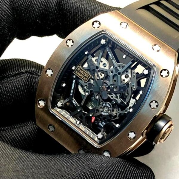 RICHARD MILLE RM 035 rose gold bezel super clone 1:1 watch