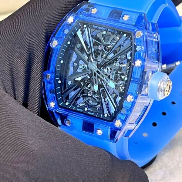 Richard Mille RM 12-01 blue Strap super clone 1:1 watch