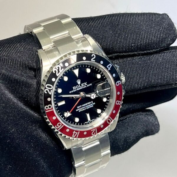 Rolex GMT-Master II Coke edition black and red bezel super clone