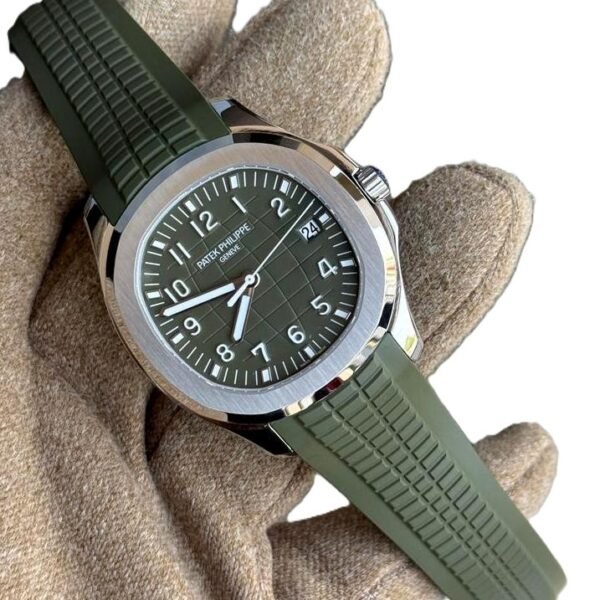 Patek Philippe Aquanaut 5167a GREEN DIAL SLIM SUPER CLONE 1:1 WATCH