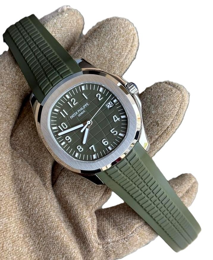 Patek Philippe Aquanaut 5167a GREEN DIAL SLIM SUPER CLONE 1:1 WATCH