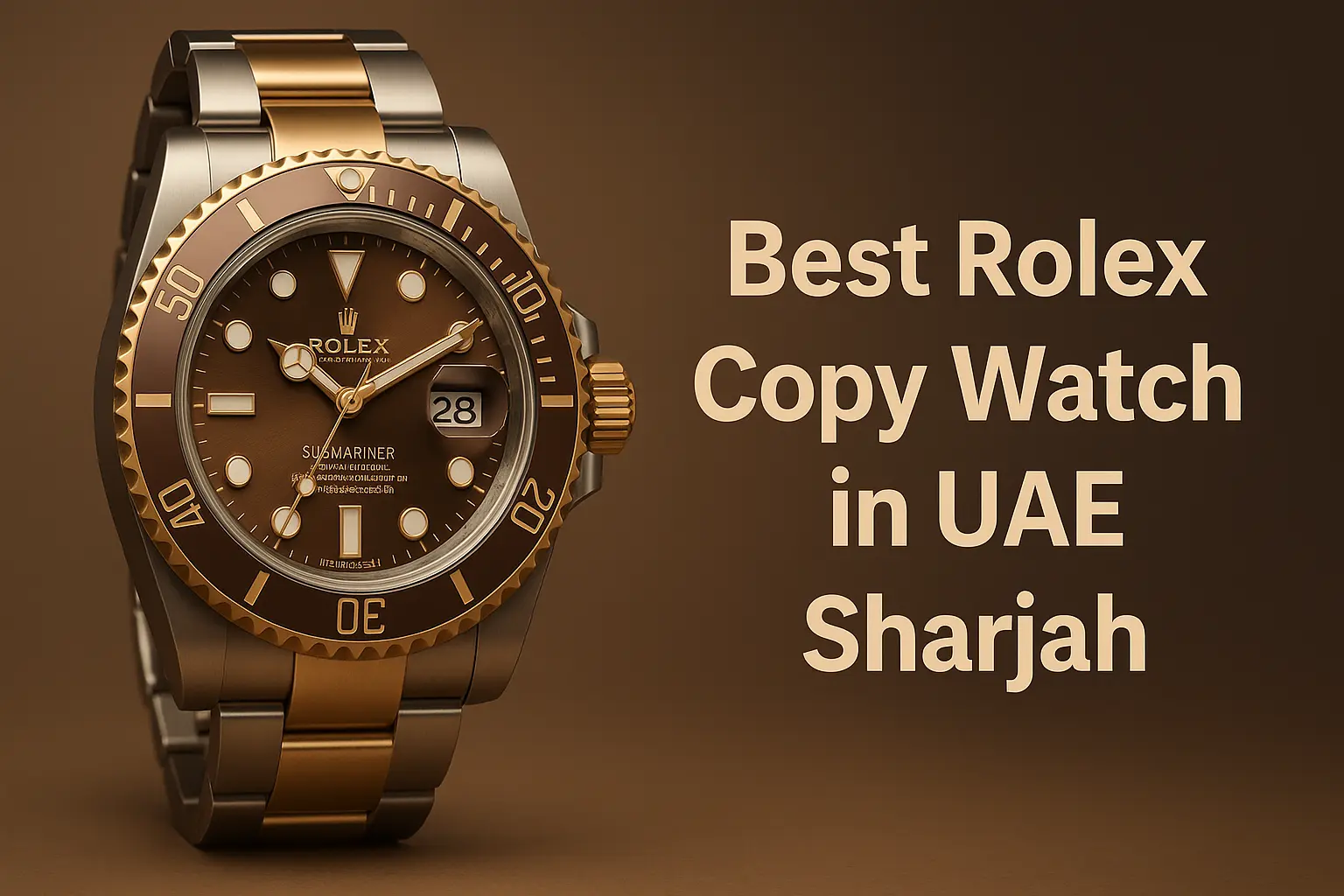 Best Rolex Copy Watch in UAE Sharjah