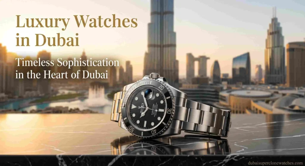 Luxury Super Clone Watches in Dubai – The Ultimate Guide to Premium Replica Timepieces