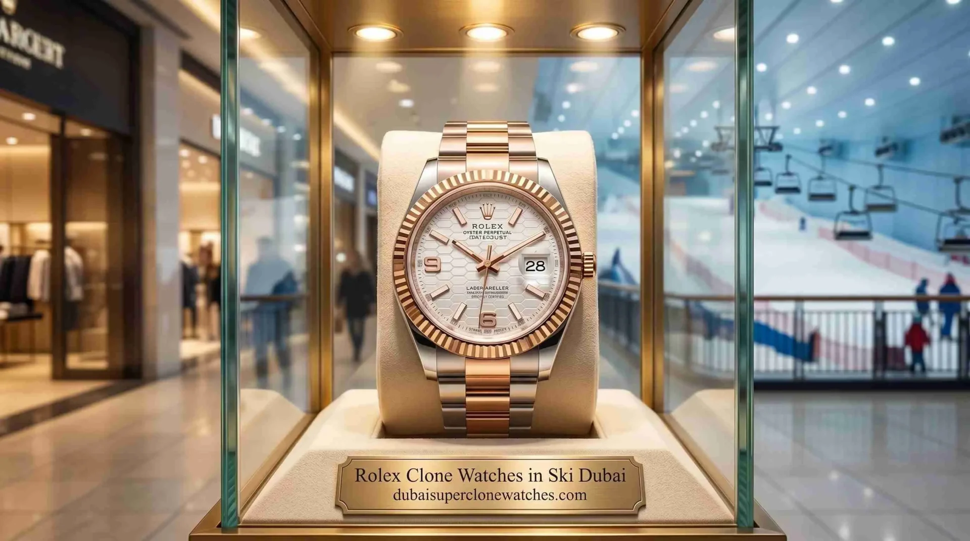 Rolex Clone Watches in Ski Dubai