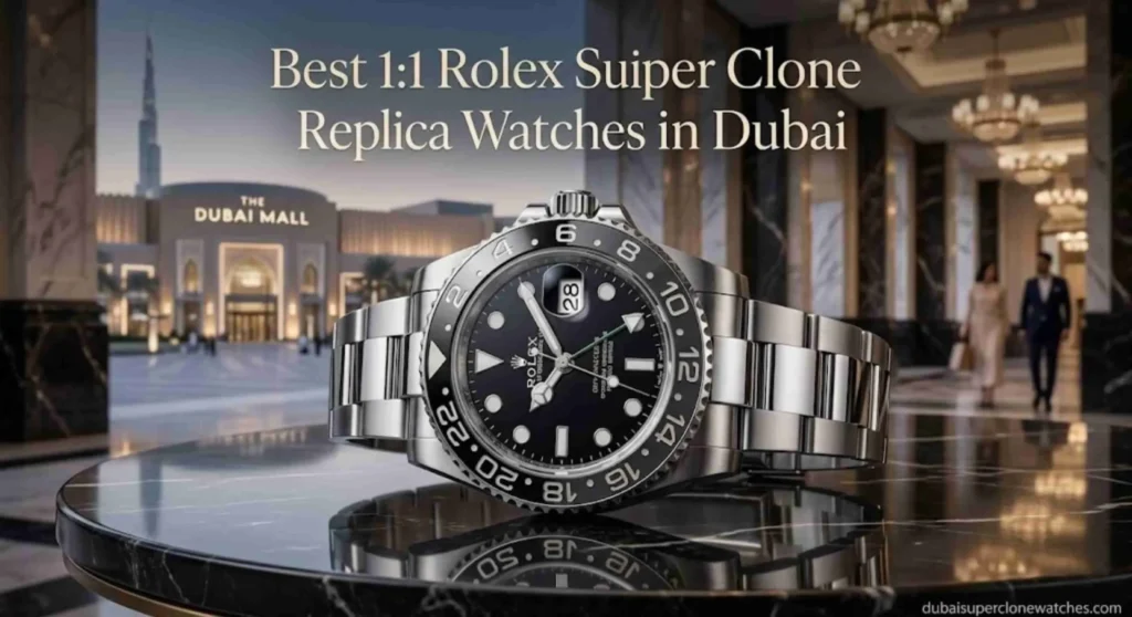 Best 1:1 Rolex Super Clone Replica Watches in Dubai