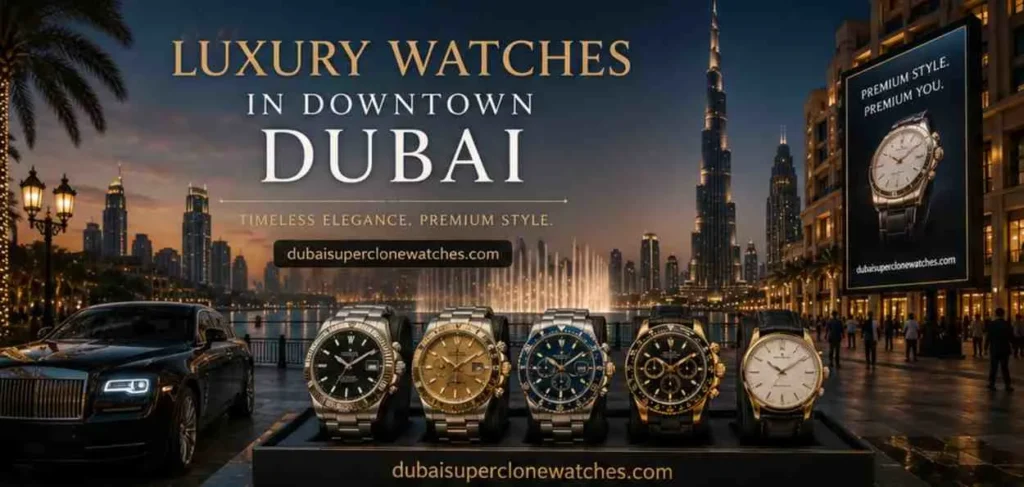 Luxury-Inspired Watches in Downtown Dubai