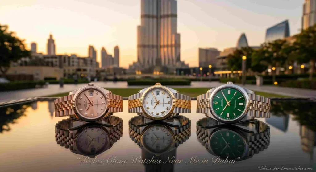 Rolex clone watches in Dubai
