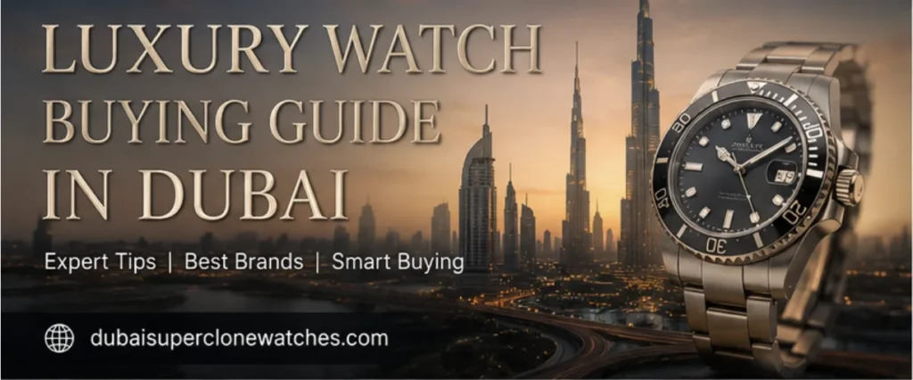 Luxury Watch Buying Guide in Dubai