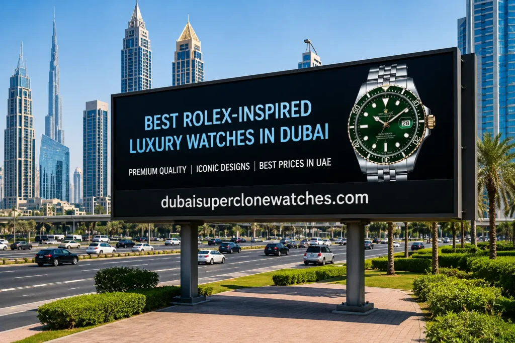 Best Rolex-Inspired Luxury Watches in Dubai