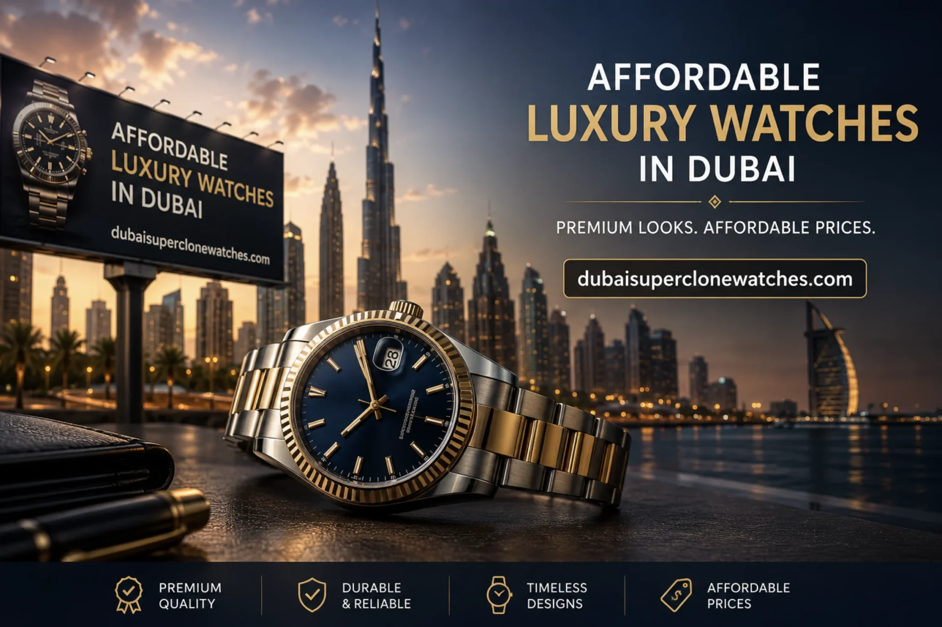 Affordable Luxury Watches in Dubai
