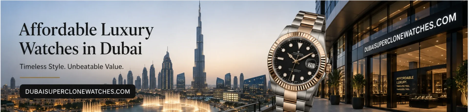 Luxury-Inspired Watches in Dubai, UAE
