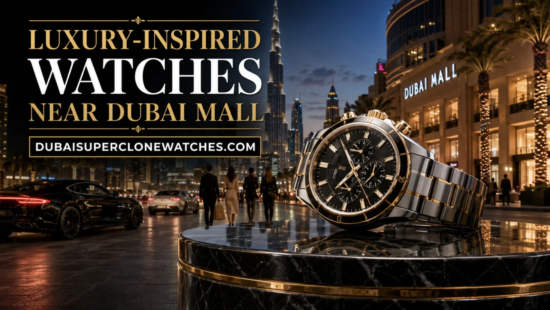 Luxury-Inspired Watches Near Dubai Mall