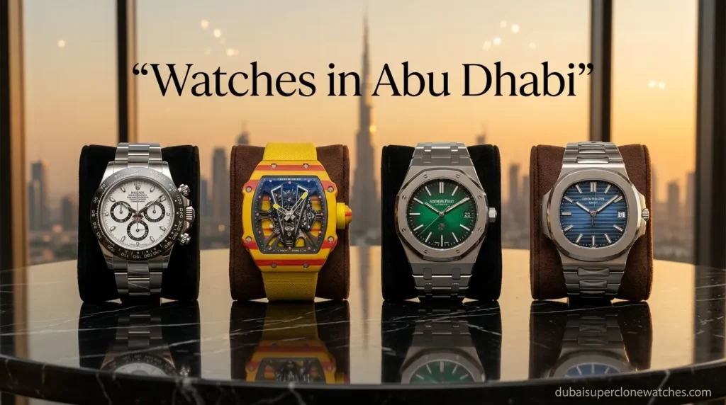 Watches in Abu Dhabi