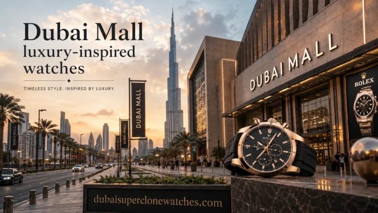 Dubai Mall luxury-inspired watches