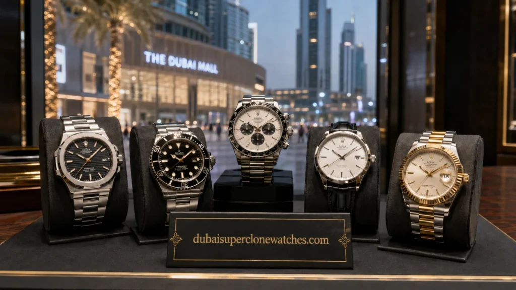Dubai Mall luxury-inspired watches