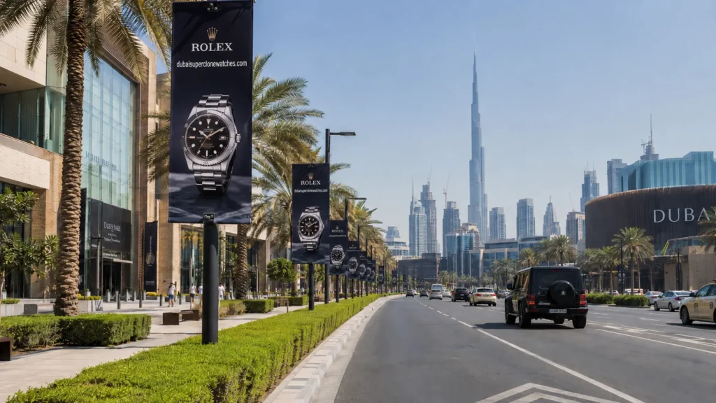 Dubai Mall luxury-inspired watches