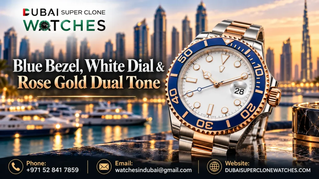 ROLEX YATCH MASTER BLUE